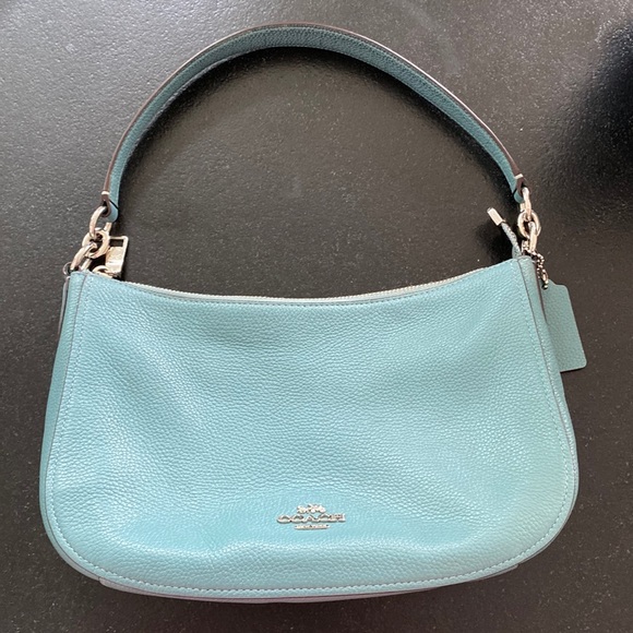 Coach Handbags - Coach Teal Purse